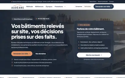 Accueil du site Audéane