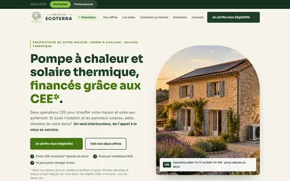 Accueil du site Ecoterra