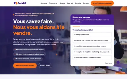 Accueil du site Talveo