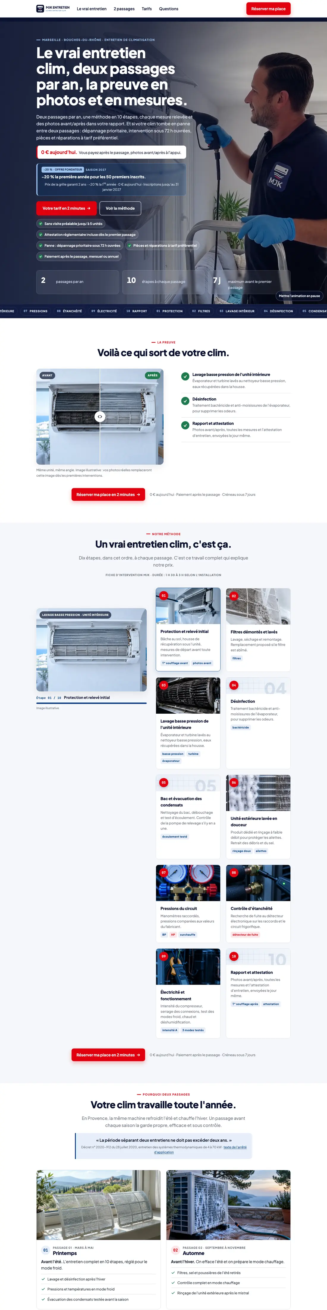 Site MJK Entretien sur ordinateur